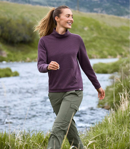 L.L.Bean | Women's Mountainside Micro Waffle Pullover