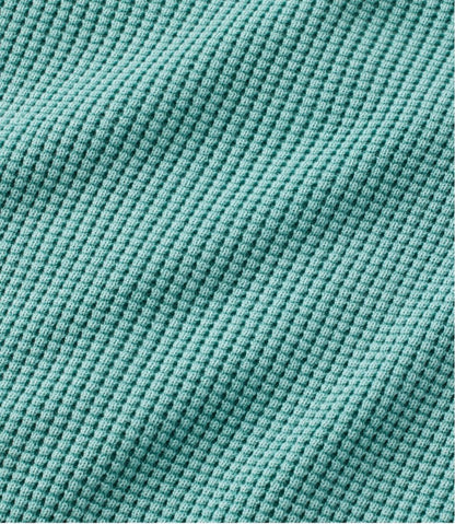 L.L.Bean | Women's Sunwashed Waffle Sweater, Splitneck
