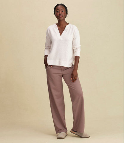 L.L.Bean | Women's L.L.Bean CloudSoft Splitneck Pullover