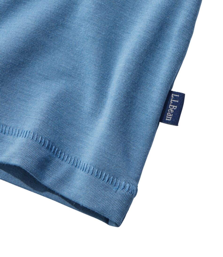L.L.Bean | Women's Soft Stretch Supima-Blend Tee, Crewneck Short-Sleeve