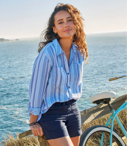 L.L.Bean | Women's Cloud Gauze Shirt, Long-Sleeve