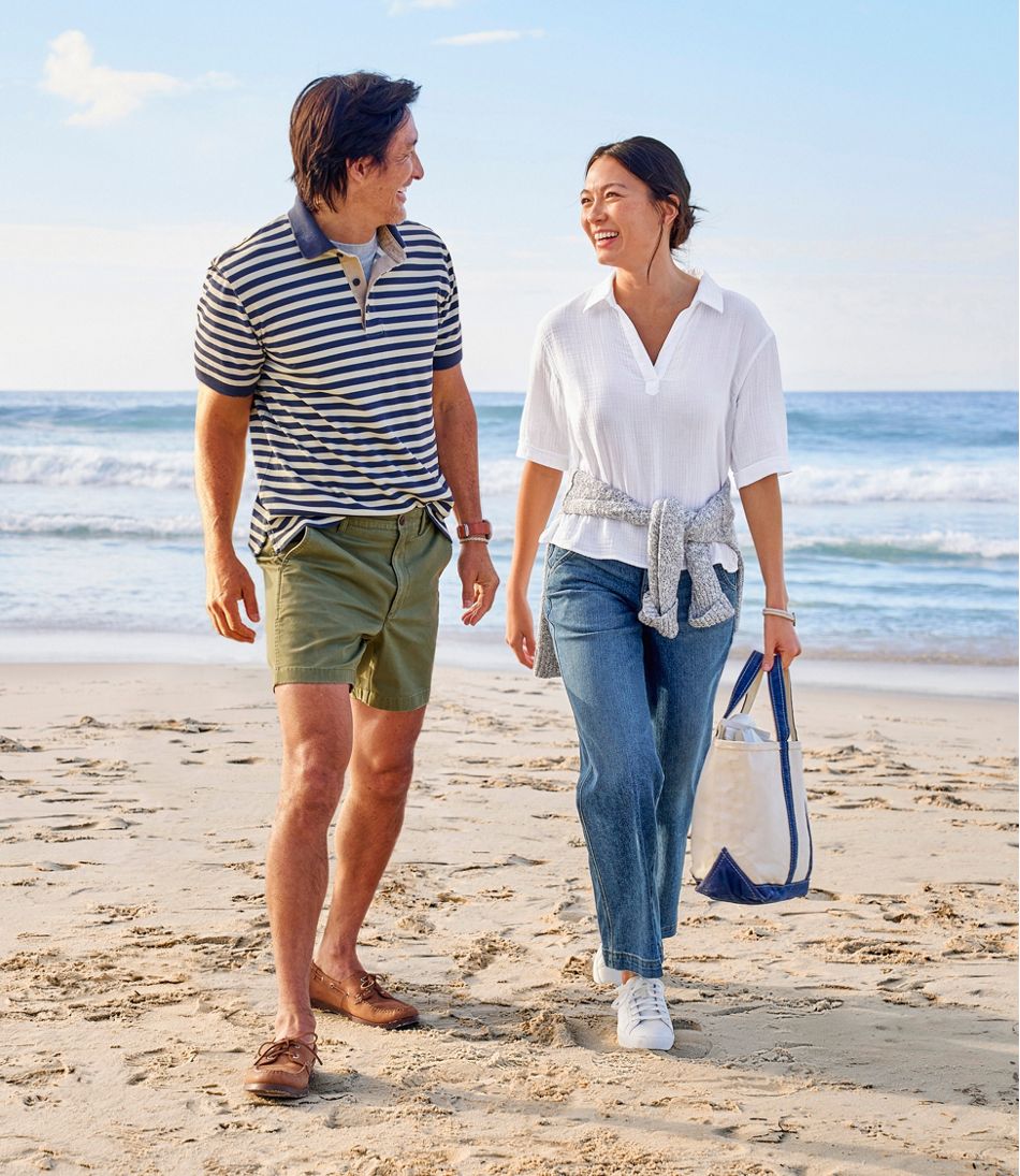 L.L.Bean | Women's Cloud Gauze Shirt, Polo