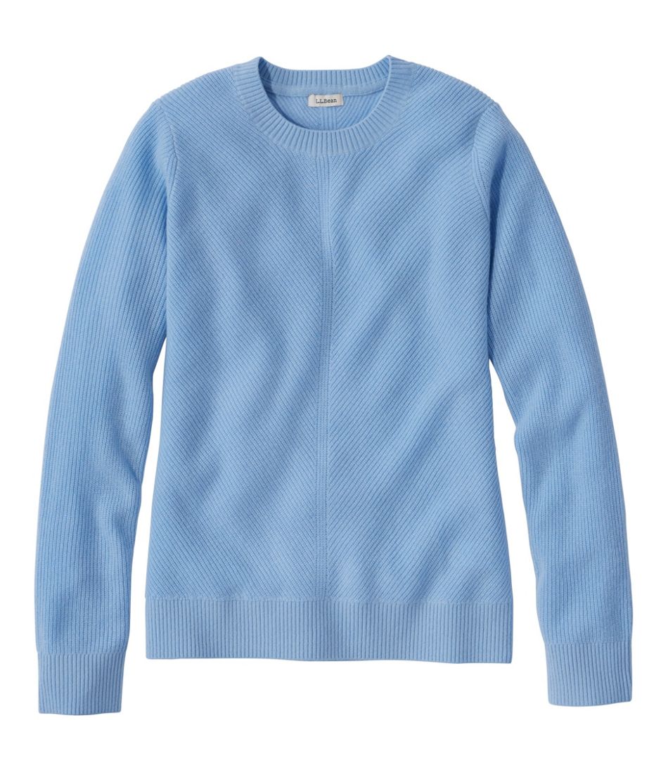 L.L.Bean | Women's Classic Cashmere Textured Sweater, Crewneck