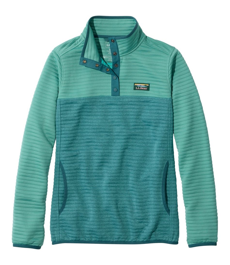 L.L.Bean | Women's Airlight Pullover, Colorblock