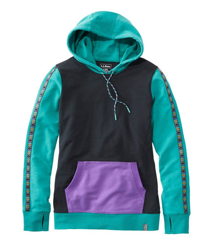L.L.Bean | Women's Bean's Cozy Camp Hoodie, Colorblock