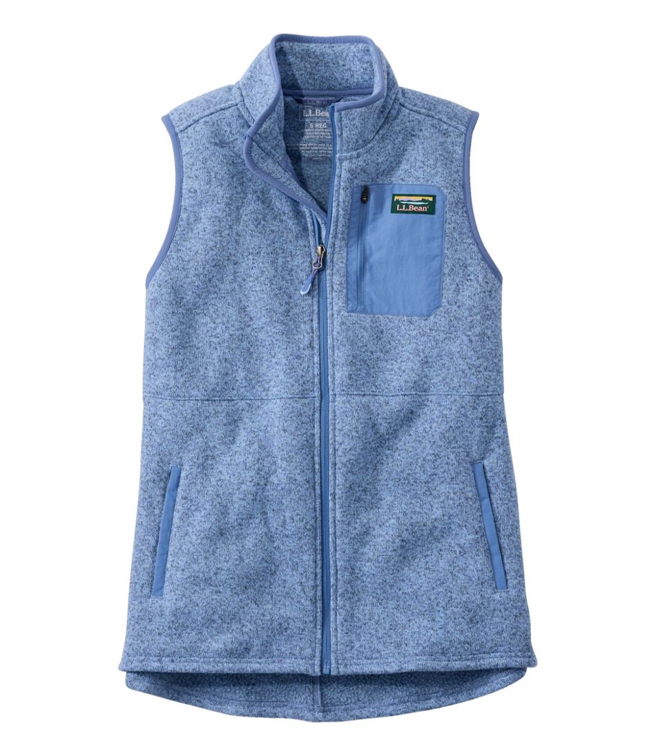 L.L.Bean | Women's L.L.Bean Sweater Fleece Long Vest