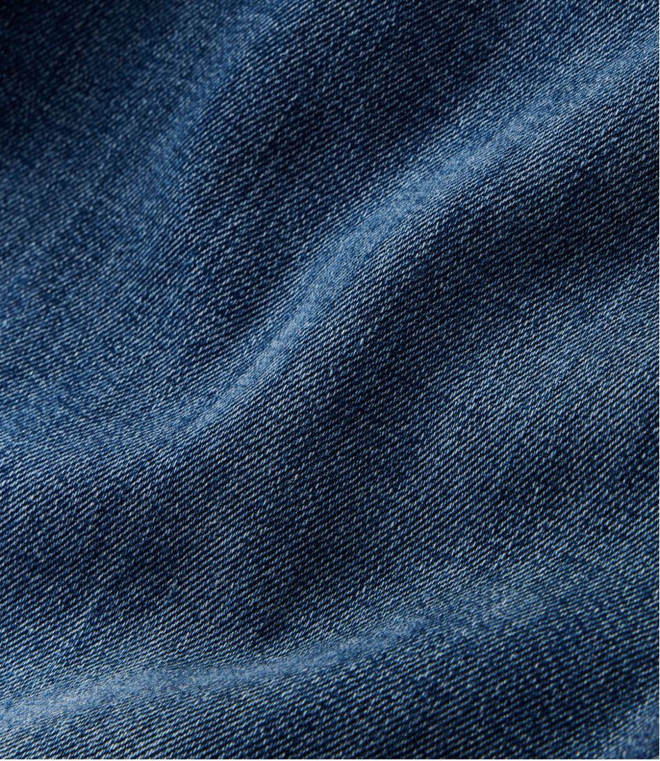 L.L.Bean | Women's BeanFlex® Jeans, Mid-Rise Straight-Leg