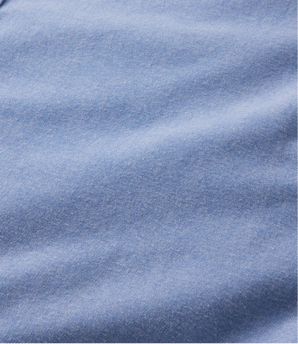 L.L.Bean | Men's Comfort Stretch® Oxford Shirt, Slightly Fitted Untucked Fit