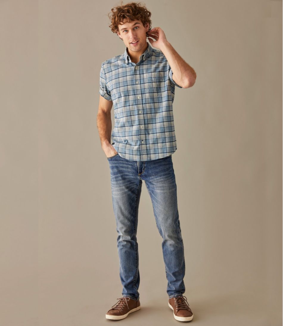 L.L.Bean | Men's Signature Five-Pocket Jeans with Stretch, Slim Straight