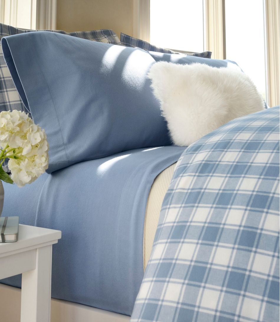 L.L.Bean | Ultrasoft Comfort Flannel Sheet, Flat