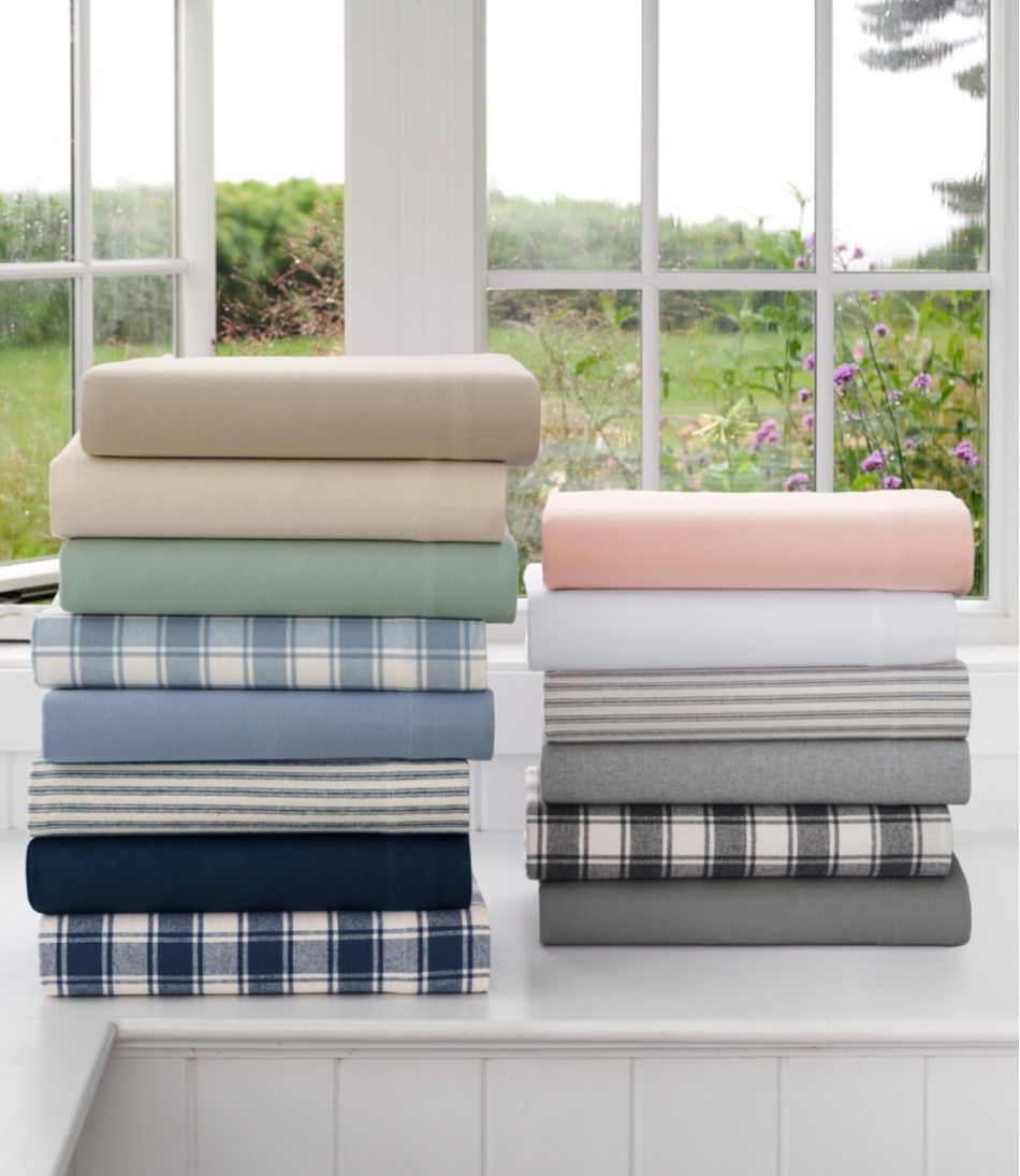 L.L.Bean | Ultrasoft Comfort Flannel Sheet, Flat