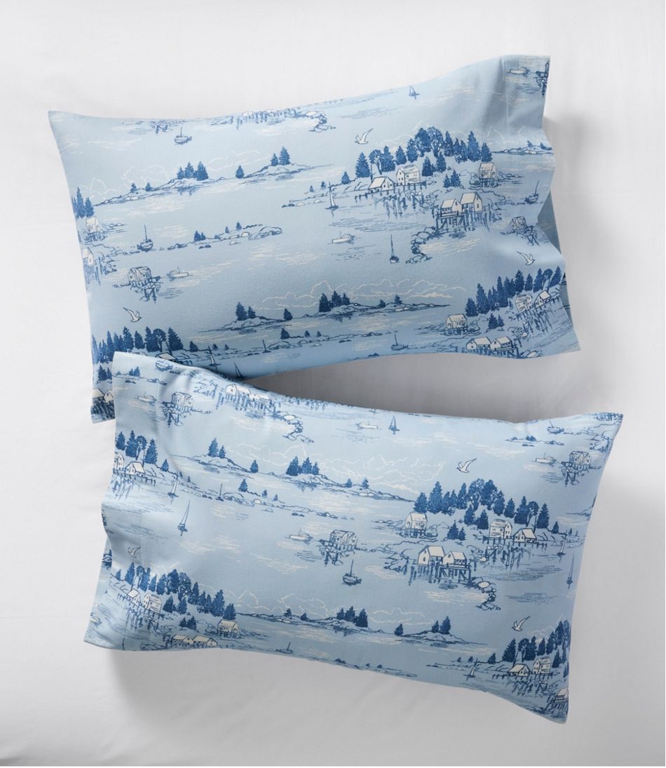 L.L.Bean | Coastal Landscape Flannel Sheet Collection