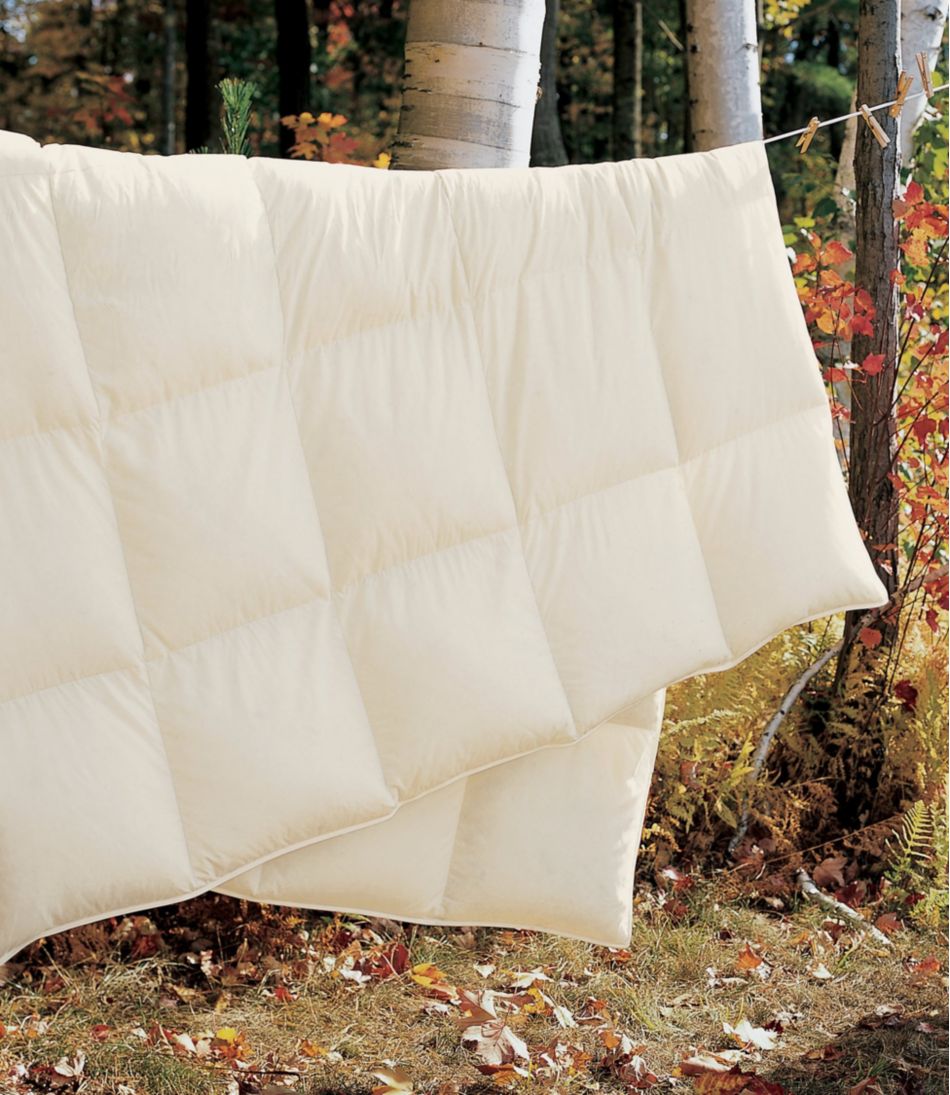 L.L.Bean | Box-Stitch Goose Down Comforter, Warm