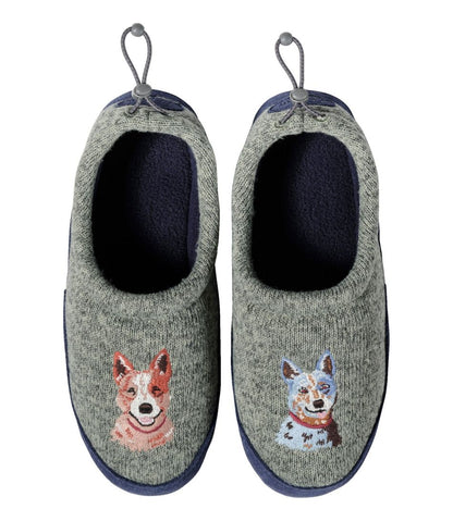 L.L.Bean | Kids' Sweater Fleece Slippers, Motif