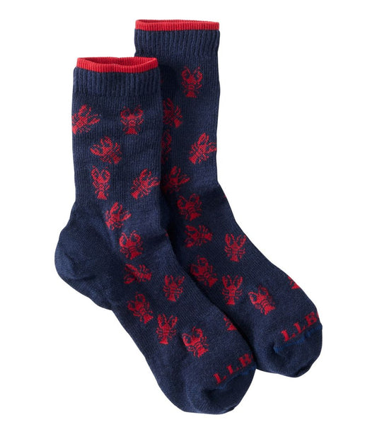 L.L.Bean | Adults' L.L.Bean Maine Motif Socks