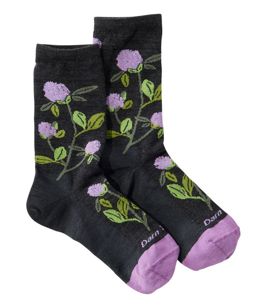 L.L.Bean | Women's Darn Tough Blossom Lifestyle Crew Socks