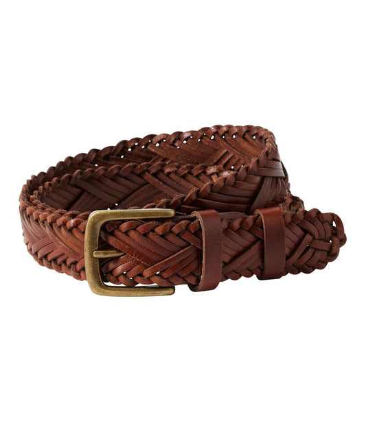 L.L.Bean | Women's L.L.Bean Braided Leather Belt