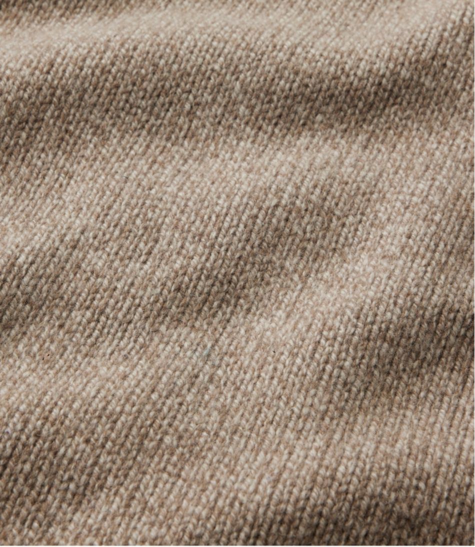L.L.Bean | Men's L.L.Bean Classic Ragg Wool Sweater, Full-Zip Flannel-Lined