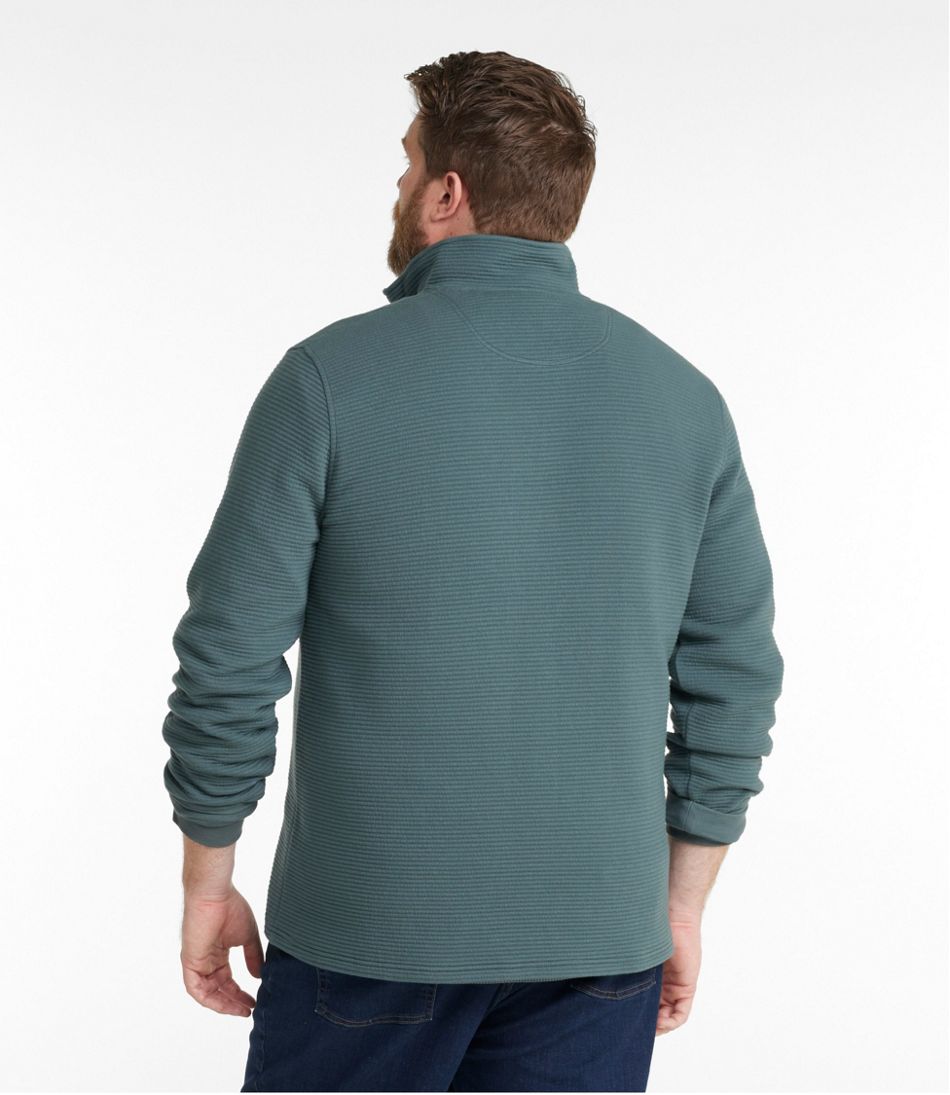 L.L.Bean | Men's Lakewashed Double-Knit Quarter-Zip Pullover