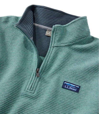 L.L.Bean | Men's Lakewashed Double-Knit Quarter-Zip Pullover