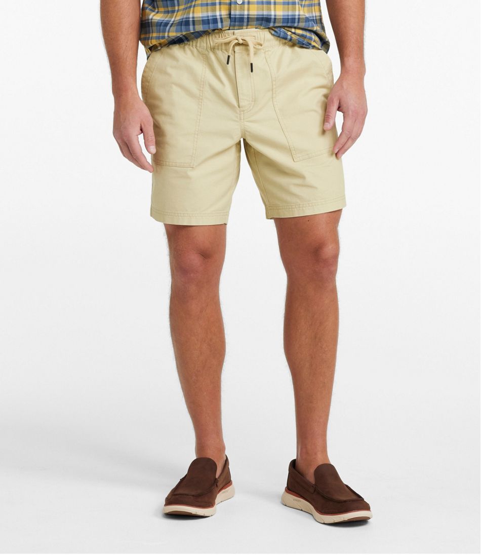 L.L.Bean | Men's Sunwashed Cotton Shorts, 8"