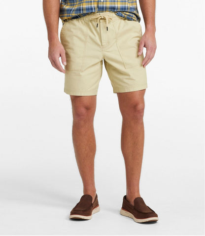 L.L.Bean | Men's Sunwashed Cotton Shorts, 8"