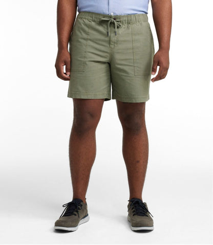 L.L.Bean | Men's Sunwashed Cotton Shorts, 8"