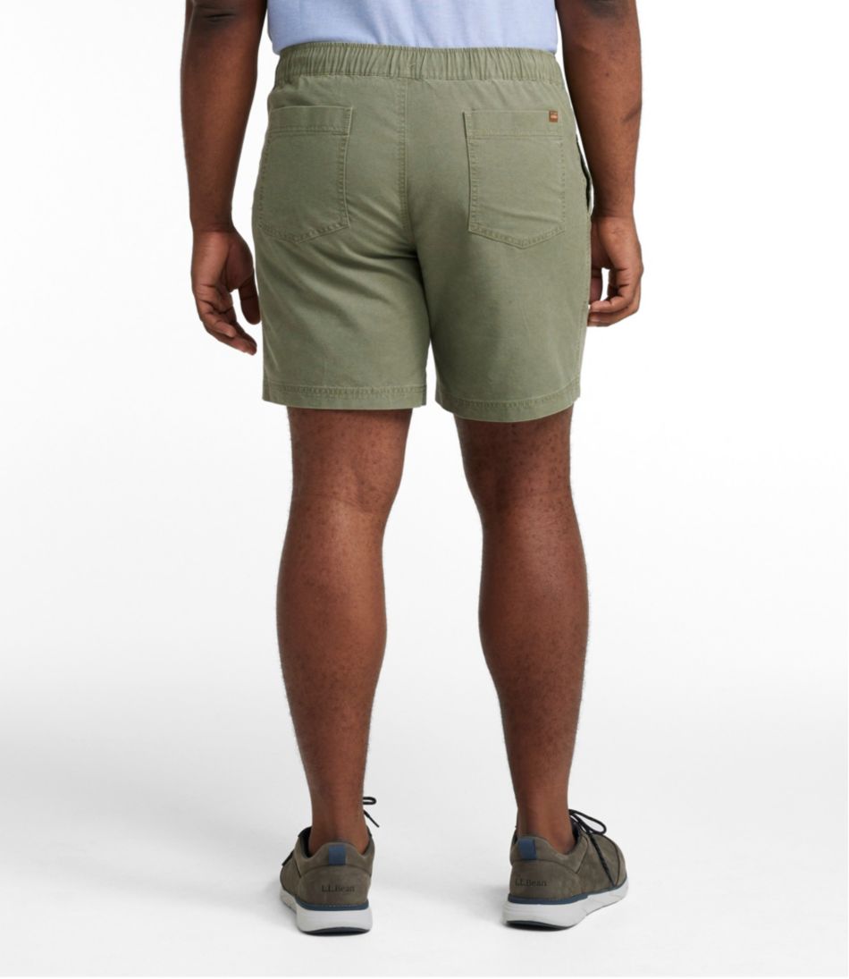 L.L.Bean | Men's Sunwashed Cotton Shorts, 8"