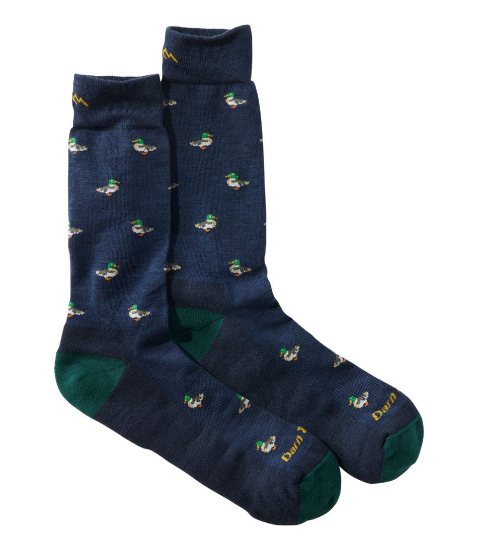 L.L.Bean | Men's Darn Tough Duck Duck Moose Crew Socks