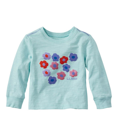 L.L.Bean | Infants' and Toddlers' Graphic Tee, Long-Sleeve Glow-in-the-Dark
