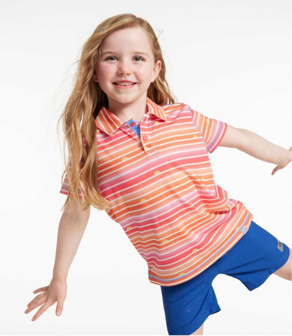L.L.Bean | Kids' Everyday SunSmart® Polo, Print