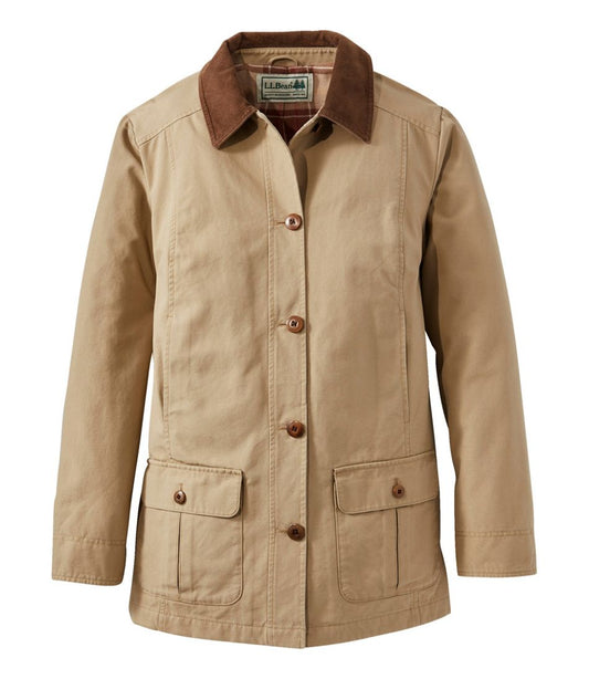 L.L.Bean | Women's Adirondack Barn Coat, Flannel-Lined