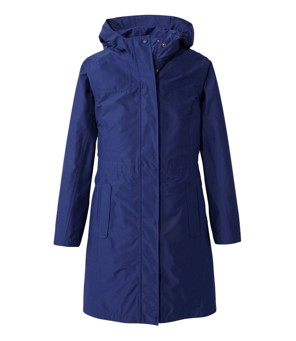 L.L.Bean | Women's H2OFF Raincoat, Mesh-Lined