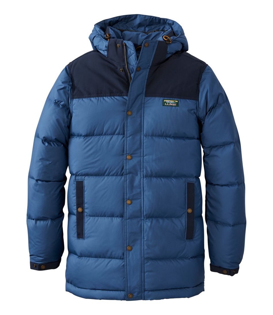 L.L.Bean | Men's Mountain Classic Down Parka, Colorblock