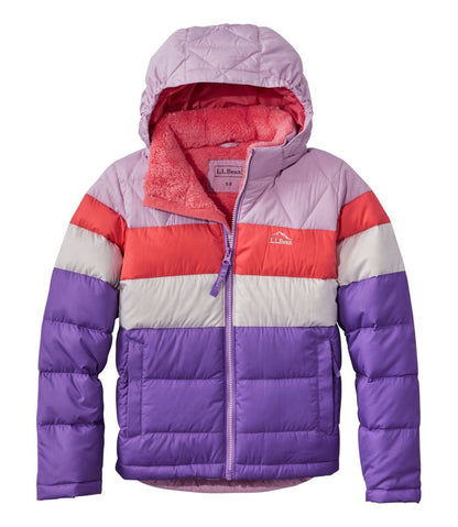 L.L.Bean | Kids' Bean's Down Jacket, Colorblock
