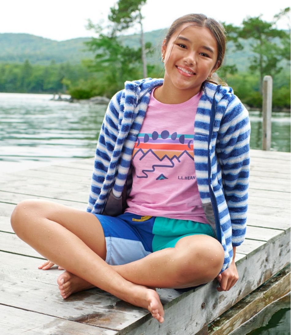 L.L.Bean | Kids' L.L.Bean Hi-Pile Fleece, Print