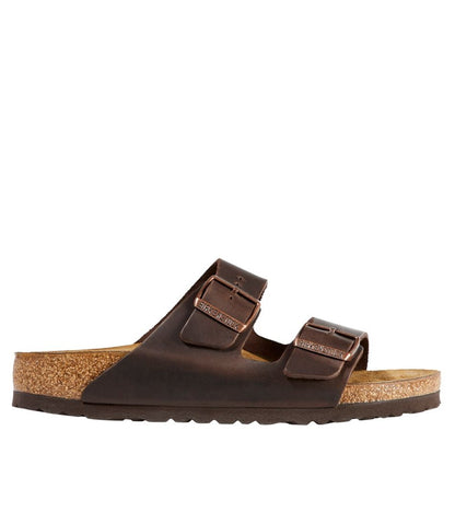 L.L.Bean | Women's Birkenstock Arizona Sandals, Leather, Classic Footbed
