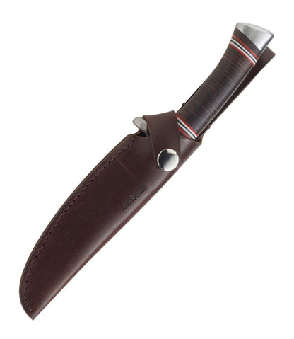 L.L.Bean | L.L.Bean Stacked Leather Hunting Knife