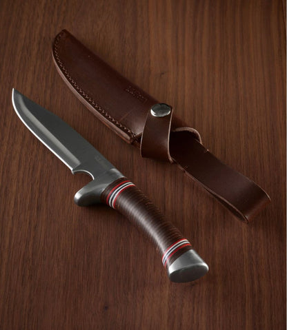 L.L.Bean | L.L.Bean Stacked Leather Hunting Knife