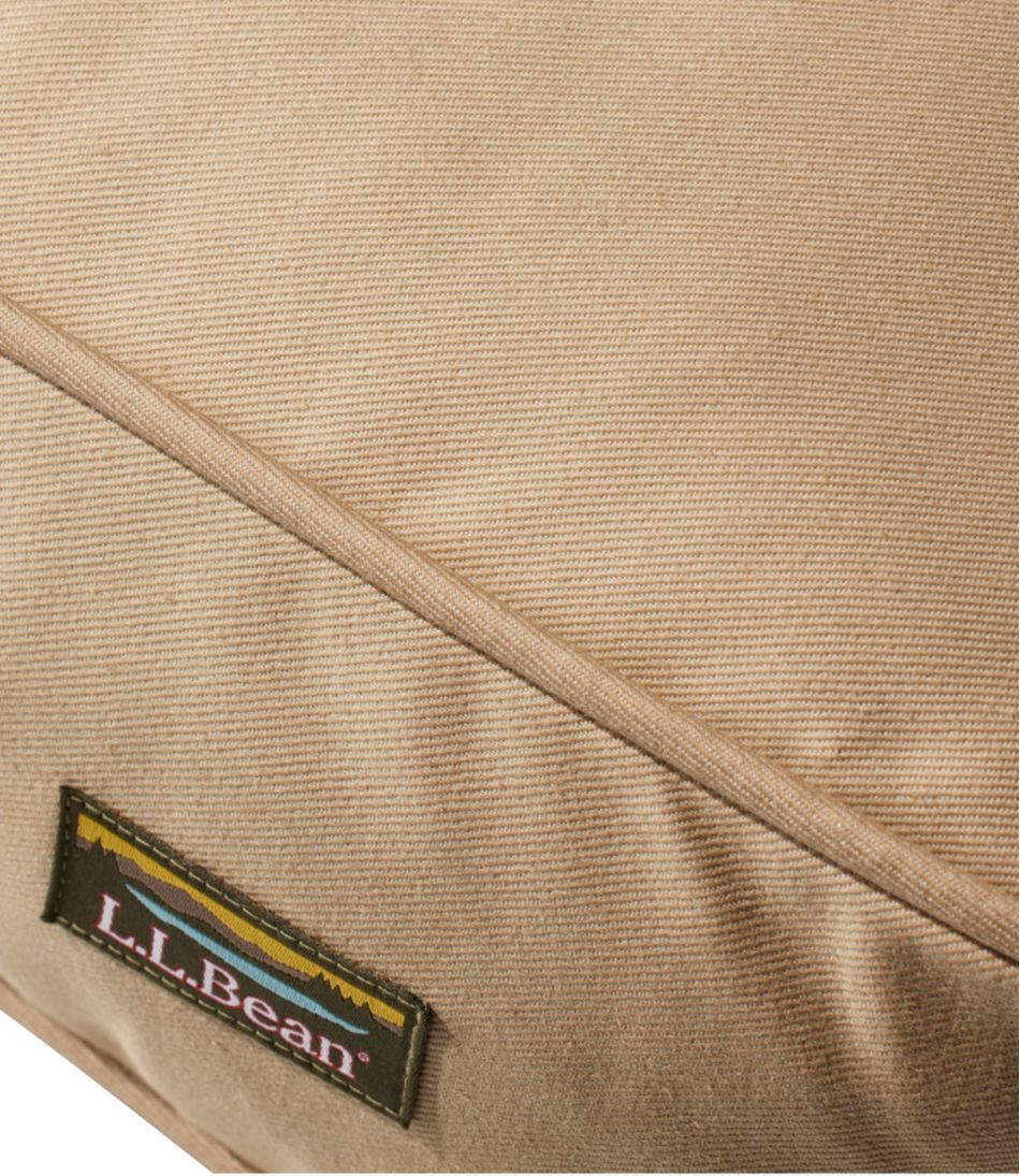 L.L.Bean | Premium Denim Dog Bed, Rectangular