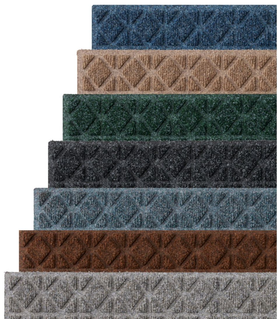 L.L.Bean | Everyspace Recycled Waterhog Mat, Square, Tiles