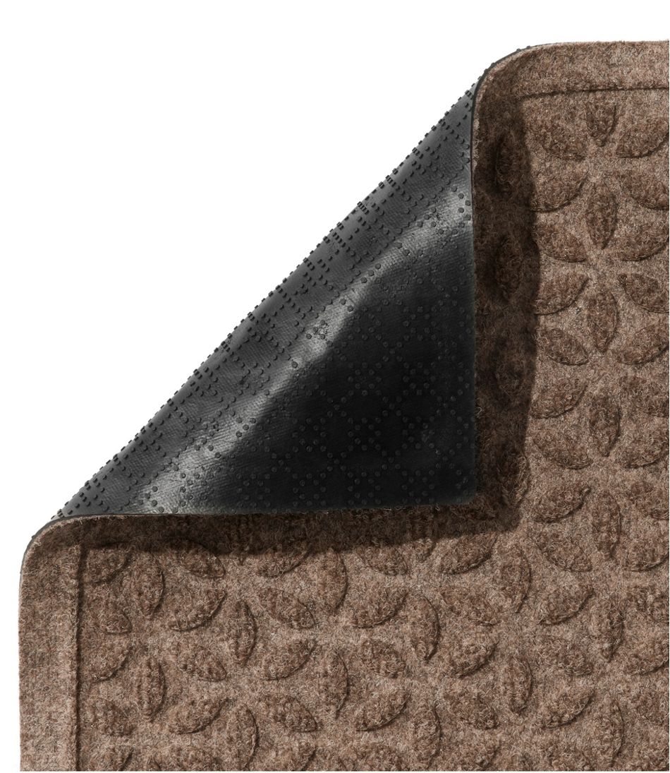 L.L.Bean | Heavyweight Recycled Waterhog Doormat, Blooming Circles