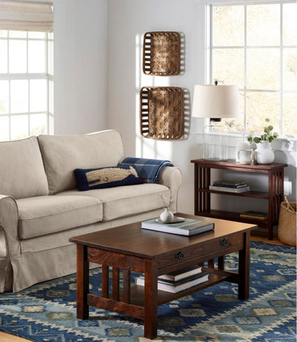 L.L.Bean | Double Border Wool Hooked Rug