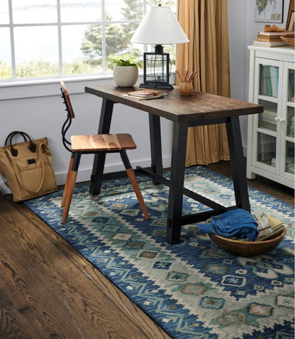 L.L.Bean | Double Border Wool Hooked Rug