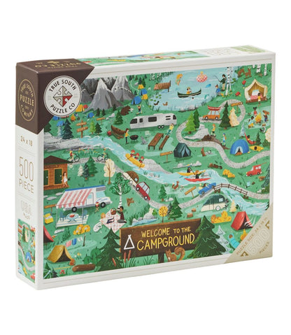 L.L.Bean | Campground Puzzle, 500 Pieces